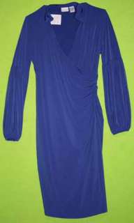 Newport News sz 10 Womens Purple Dress Stretch SA71  