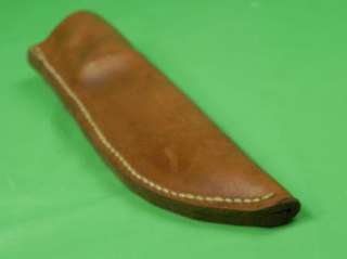 Custom Made LARRY HARLEY Leather Sheath Scabbard Knife  