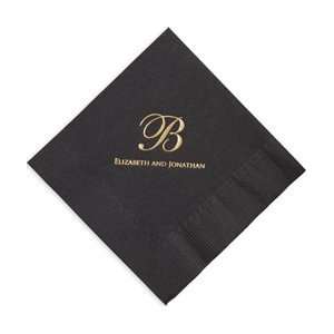  Personalized Stationery   Serenity Personalized Napkins 