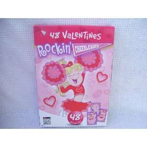  48 Rockin Cheerleader Valentines 