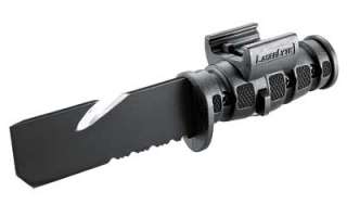 Laserlyte Pistol Bayonet Black Serrated QD Sheath 5.75 PB 4  