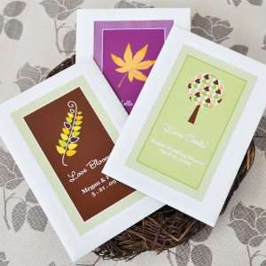  Fall for Love Personalized Wildflower Seed Favors Patio 