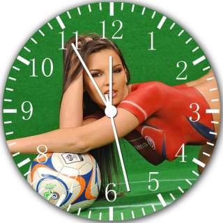Sexy Soccer Girl wall clock Room Decor #111 Fast shipping  