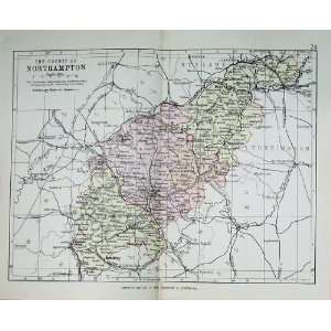    PhilipS Maps England 1888 Northampton Peterborough