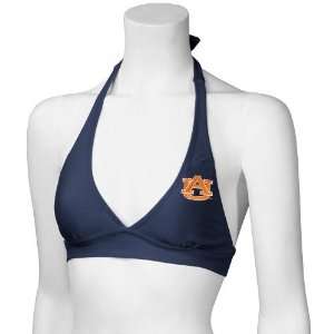   Auburn Tigers Navy Blue Ladies Fanatic Halter Top