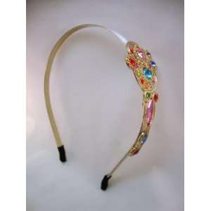  NEW Multi Colored Jeweled Headband, Limited. Beauty