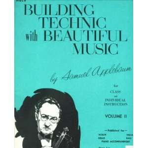   with Beautiful Music for Viola, Volume 2 Samuel Applebaum Books