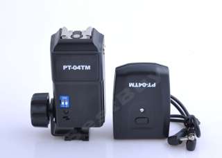 PT 04TM Wireless Remote Hot Shoe Flash Trigger Receiver for Canon 
