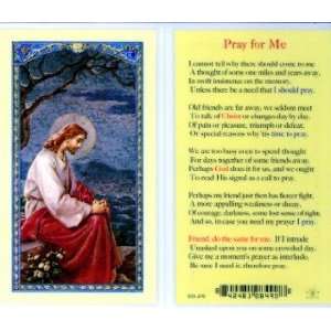  Pray for Me Holy Card (800 490)   10 pack 