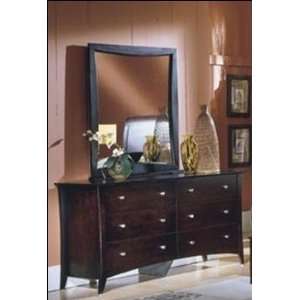  Dresser and Mirror of Borgeois Collection by Homelegance 