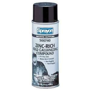 Zinc Rich Cold Galvanizing Compounds   16oz zinc rich coldgalvanizing 