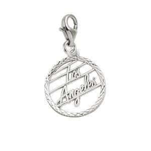   Charms Los Angeles Charm with Lobster Clasp, Sterling Silver Jewelry