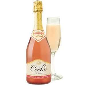  Cooks Sparkling White Zinfandel 750ML Grocery & Gourmet 