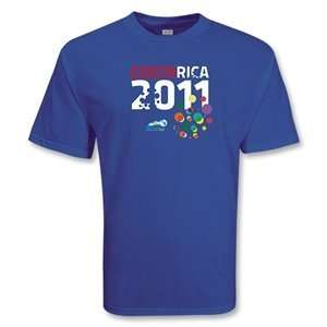  Euro 2012   Costa Rica Copa America 2011 Soccer T Shirt 