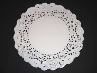 Round Lace Paper Doilies. 50 ct.  
