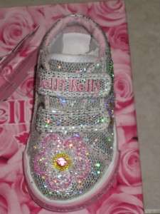 Lelli Kelly Silver LK8382 Glitter B Vel Shoes VF1365  