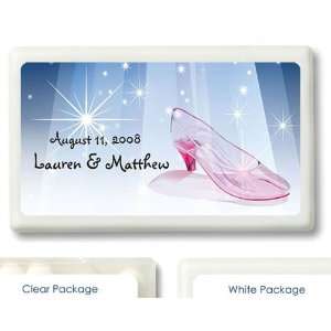 Wedding Favors Crystal Sh Cinderella Theme Personalized Mint Container 
