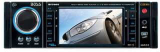 Boss BV7965 In Dash DVD//CD AM/FM Receiver with 3.6” Widescreen 