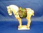 1987 The Franklin Mint Tang Dynasty Porcelain Horse Figurine Statue