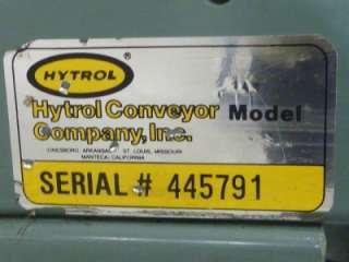 Hytrol Conveyor 16 Belt Width, 1/2 Hp #38018  