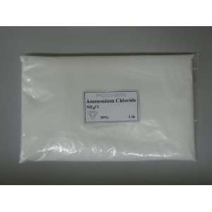  Ammonium Chloride NH4Cl 99% pure powder 1 lb bags Kitchen 
