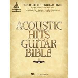  Hal Leonard Acoustic Hits Guitar Bible Guitar Tab Songbook 