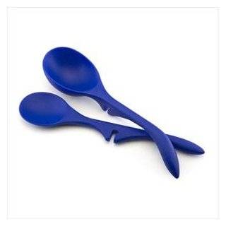 Quality 2 Piece Lazy Spoon and Ladle Set   (Blue) By Rachael Ray