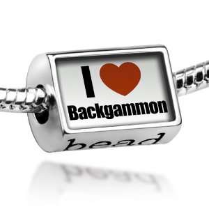  Beads I Love Backgammon   Pandora Charm & Bracelet 