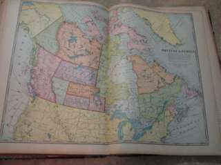 TWENTIETH CENTURY North American ATLAS 1903,1900 Census  
