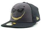   Knight Batman Fitted Hat Cap Lid Lets Put a Smile on That Face 7 1/2