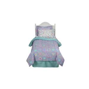 BrylaneHome Purple Party Comforter Set from the Crayola Collection 