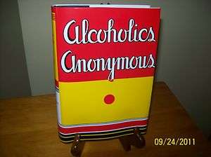 ALCOHOLICS ANONYMOUS FRIST EDTION BIG BOOK 16 TH PRINT  