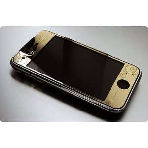   iPhone 3G 24K Gold Luxury Metal Cover Plate (Barcelona) Electronics