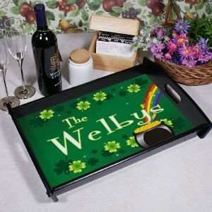  Irish Personalized Cocktail Serving Tray Drinks Tray 
