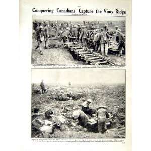    1917 WORLD WAR BRITISH SOLDIERS CANDIAN THOMAS VIMY