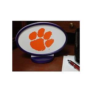 Fan Creations Clemson Tigers Logo Art With Stand  Sports 