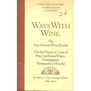 Ways with Wine  Books