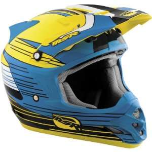  MSR Helmets M11 VELOC NXT CYAN/YLW XL Automotive