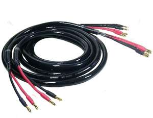 Pair AC 4000 8N Copper Bi wire Speaker Cable 2.5M  