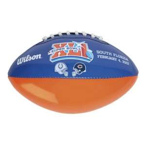 Wilson Super Bowl XLI Mini Size Autograph Football  Sports 