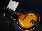 NEW Collectors Item 40th Ann. Peerless Monarch Jazz Archtop guitar w 