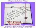 Original Buckwheat Pillow Queen Size Shipping Included
