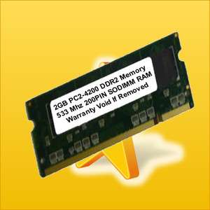 2GB PC4200 SODIMM 533Mhz 200Pin DDR2 LAPTOP MEMORY RAM  