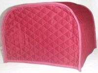 QUILTED Wine Reversible (KA) Toaster Cover 4 slice  