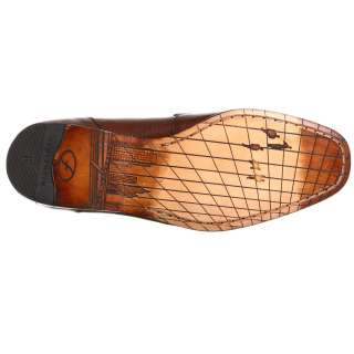   Men’s Leather Moc Toe Slip on Shoes $125 NEW sz Ex Wide 11.5 3E
