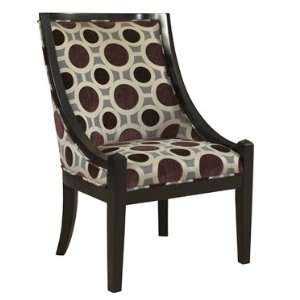  Mulberry & Grey Accent Chair by Powell