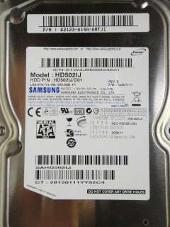 SAMSUNG 500 GB HD502IJ /CO1 FW1AA01117 REV.B 3540260016634  