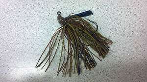 SHOOTER LURES JIGS   3/8OZ    BLUE OYSTER 6 CARD  