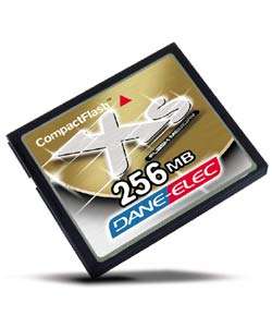 Dane Elec 256MB CF High Speed XS Memory Card  
