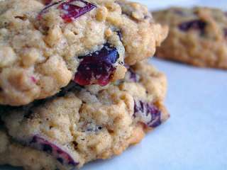 CRANBERRY OATMEAL COOKIES Recipe ~ CHEWY ~ From Scratch (no nuts 
